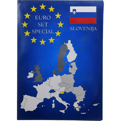 Eslovenia, 
            
               Set 1 ct. - 2 Euro, 
            
               2002