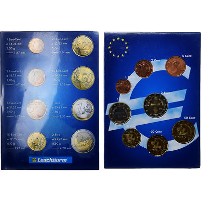 Chipre, 
            
               Set 1 ct. - 2 Euro, 
            
               2002