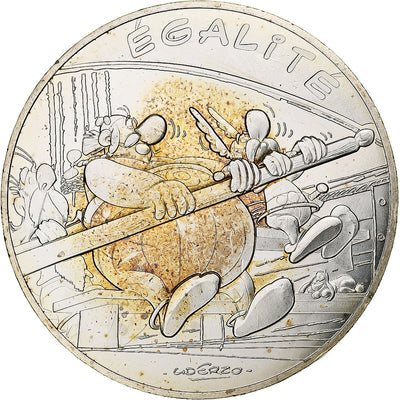 Francia, 
            
               10 Euro, 
            
               Astérix - Égalité