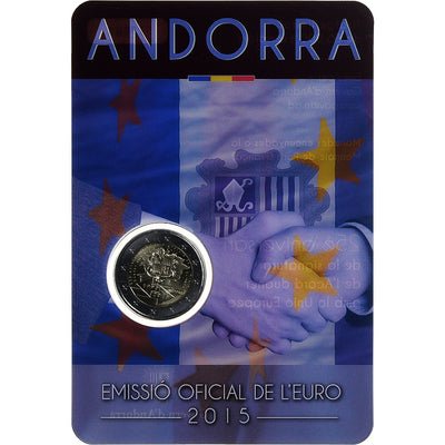 Andorra, 
            
               2 Euro, 
            
               25ème anniversaire de l'accord douanier avec l'UE