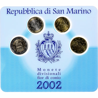 San Marino, 
            
               20 Cents to 2€, 
            
               FDC