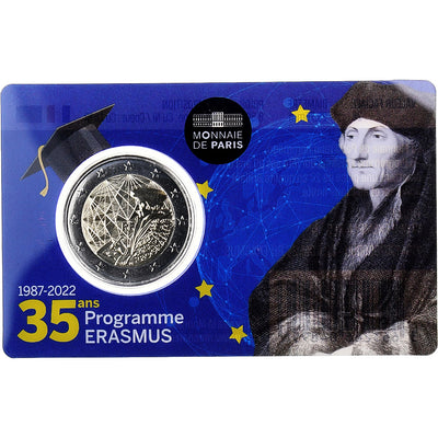 Francia, 
            
               2 Euro, 
            
               Erasmus