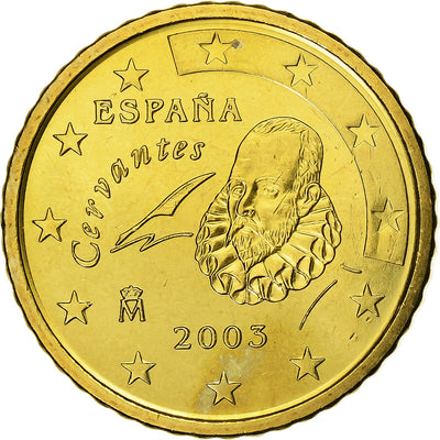 España, 
            
               50 Euro Cent, 
            
               BU