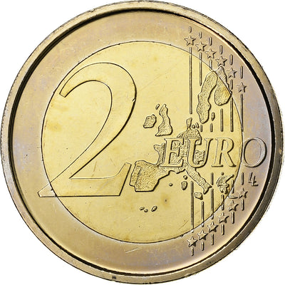 España, 
            
               2 Euro, 
            
               BU