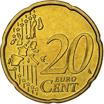 Finlandia, 
            
               20 Euro Cent, 
            
               1999