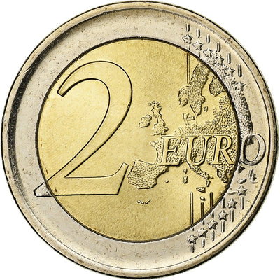 Grecia, 
            
               2 Euro, 
            
               Traité de Rome