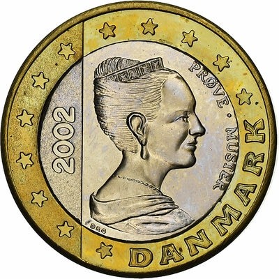 Dinamarca, 
            
               Margrethe II, 
            
               Euro