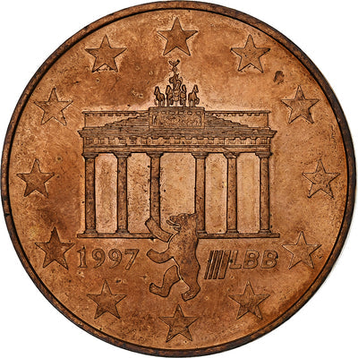 Alemania, 
            
               1-1/2 Euro, 
            
               1997