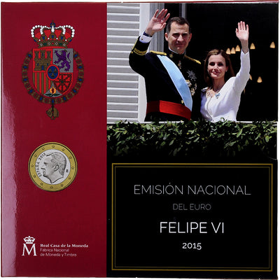 España, 
            
               Felipe VI, 
            
               1 Cent to 2 Euro