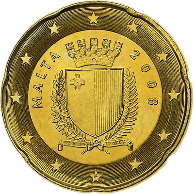 Malta, 
            
               20 Euro Cent, 
            
               BU