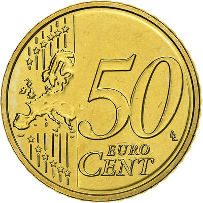 Letonia, 
            
               50 Euro Cent, 
            
               BU