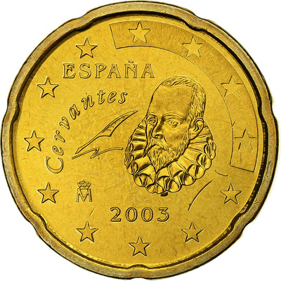 España, 
            
               Juan Carlos I, 
            
               20 Euro Cent