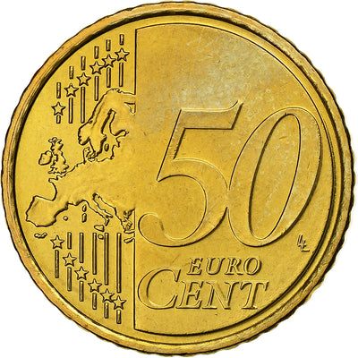 Eslovenia, 
            
               50 Euro Cent, 
            
               BU