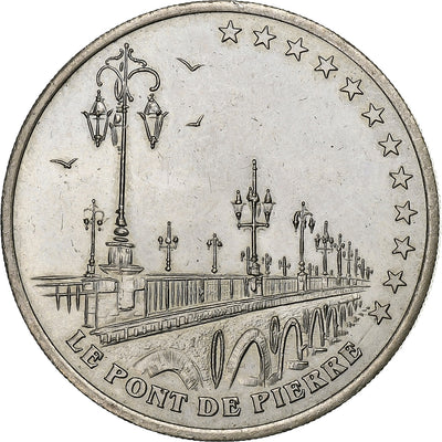 Francia, 
            
               2 Euro de Bordeaux, 
            
               Le pont de pierre