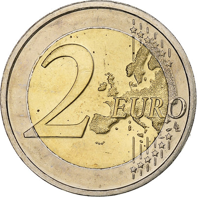 Irlanda - República, 
            
               2 Euro, 
            
               Traité de Rome