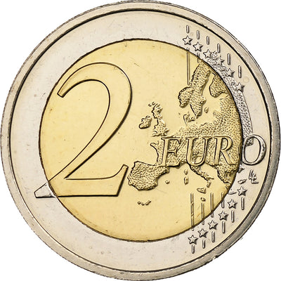 Luxemburgo, 
            
               2 Euro, 
            
               30 ans du drapeau de l'UE