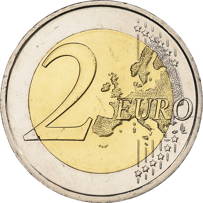 Eslovaquia, 
            
               2 Euro, 
            
               30 ans du drapeau de l'UE