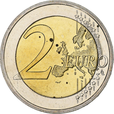 Eslovaquia, 
            
               2 Euro, 
            
               Union économique et monétaire