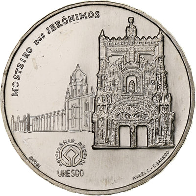 Portugal, 
            
               2-1/2 Euro, 
            
               Unesco World Heritage - Jerónimos Monastery