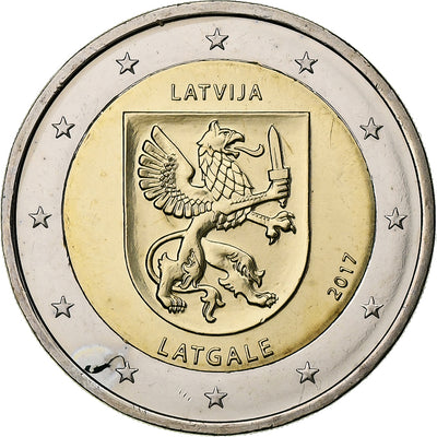 Letonia, 
            
               2 Euro, 
            
               Latgale