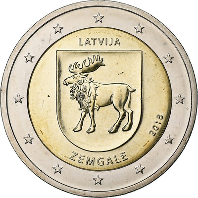 Letonia, 
            
               2 Euro, 
            
               Zemgale