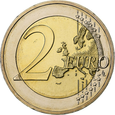 Alemania, 
            
               2 Euro, 
            
               50 ans du traité de l'Élysée