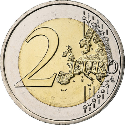 Países Bajos, 
            
               2 Euro, 
            
               Double portrait