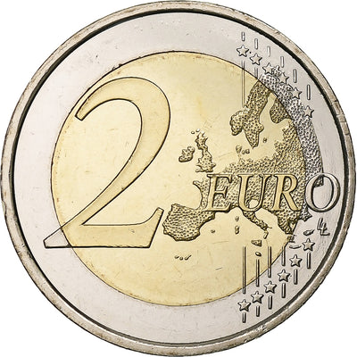 España, 
            
               2 Euro, 
            
               Accession to the Spanish Throne