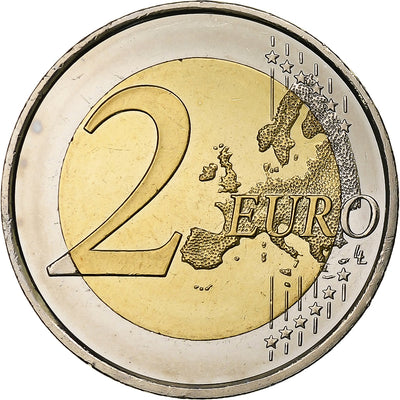 España, 
            
               2 Euro, 
            
               Churches of Asturias