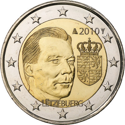 Luxemburgo, 
            
               2 Euro, 
            
               Coat of Arms