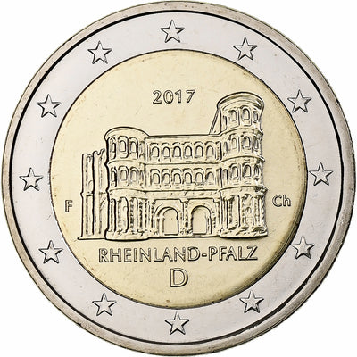 Alemania, 
            
               2 Euro, 
            
               Rheinland-Pfalz