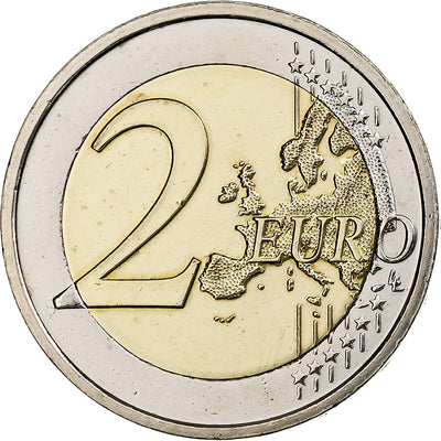 Irlanda, 
            
               2 Euro, 
            
               Union économique et monétaire