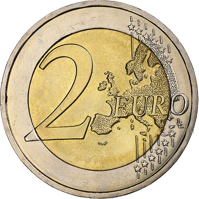 Francia, 
            
               2 Euro, 
            
               Introduction de l'euro