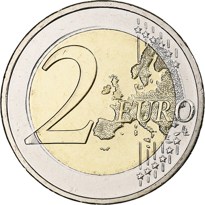 Grecia, 
            
               2 Euro, 
            
               Introduction de l'euro