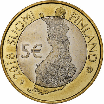 Finlandia, 
            
               5 Euro, 
            
               Punkaharju