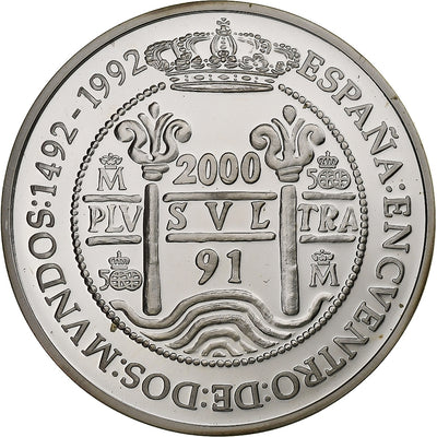 España, 
            
               2000 Pesetas, 
            
               Ibero-American Series