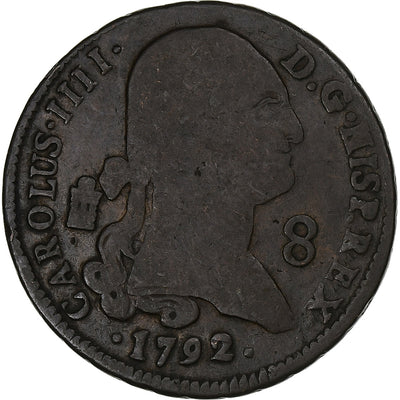 España, 
            
               Charles IV, 
            
               8 Maravedis