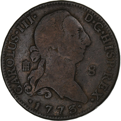 España, 
            
               Charles III, 
            
               8 Maravedis