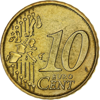 Mónaco, 
            
               10 Centimes, 
            
               2001