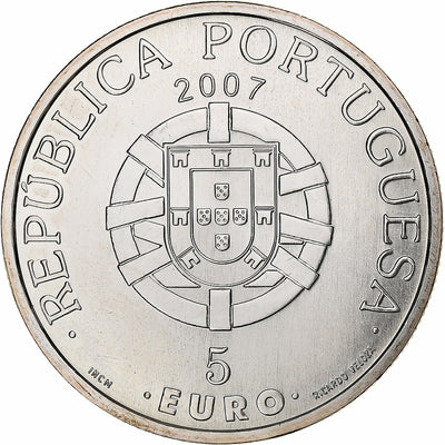 Portugal, 
            
               5 Euros, 
            
               floresta laurissilva da Madeira