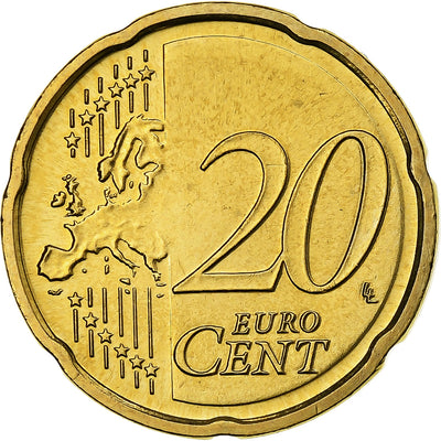 Letonia, 
            
               20 Centimes, 
            
               2014