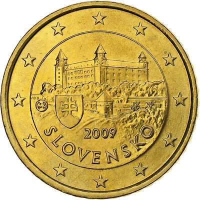 Eslovaquia, 
            
               50 Centimes, 
            
               2009