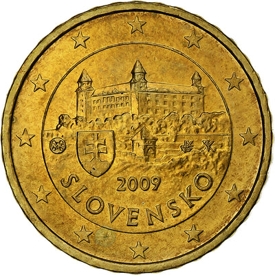 Eslovaquia, 
            
               10 Centimes, 
            
               2009