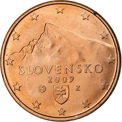 Eslovaquia, 
            
               5 Centimes, 
            
               2009