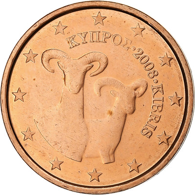 Chipre, 
            
               2 Centimes, 
            
               2008