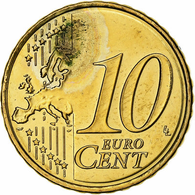 Chipre, 
            
               10 Centimes, 
            
               2008