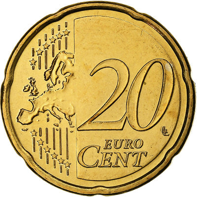 Chipre, 
            
               20 Centimes, 
            
               2008