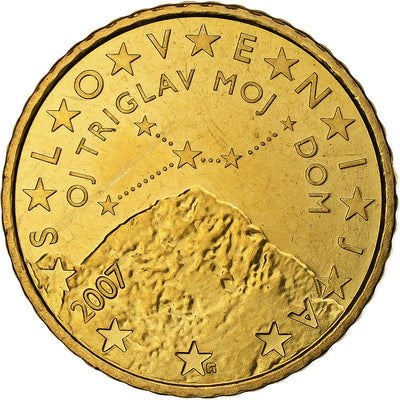 Eslovenia, 
            
               50 Centimes, 
            
               2007