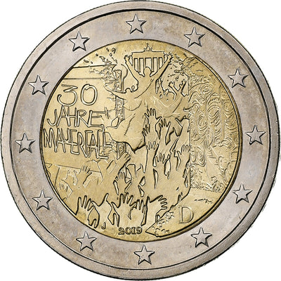 Alemania, 
            
               2 Euro, 
            
               30th Anniversary