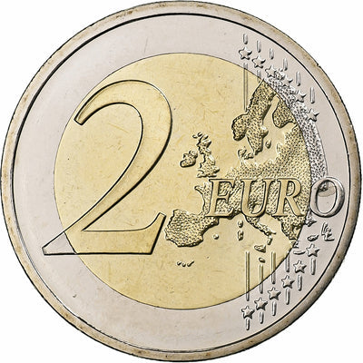 Eslovaquia, 
            
               2 Euro, 
            
               Milan Rastislav Štefánik